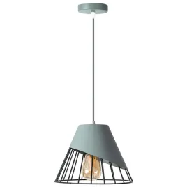 lampa-sufitowa-wiszaca-skandynawska-metal-szara-czarna-loft-toolight