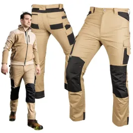 neo-spodnie-robocze-mixandmatch-canvas-wzmocnienia-bezowo-czarne-81-350-3-xs