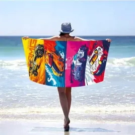 recznik-plazowy-kapielowy-koc-xxl-100x180-summer-szybkoschnacy-auta-h148