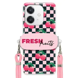 etui-do-oppo-a40-5g-smycz-pink-crossbody-uchwyt-szachownica-fresh-fruits