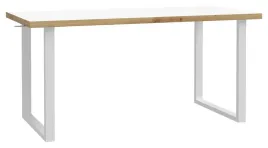 duze-biurko-keflavik-kflb422-160-cm-bialy-blat-i-dab-artisan-forte