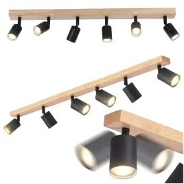 lampa-sufitowa-kinkiet-scienny-regulowany-spot-6x-gu10-loft-drewniany