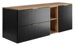 czarny-zestaw-lazienkowy-pod-umywalke-wiszacy-120-ryflowane-fronty-mdf-blat