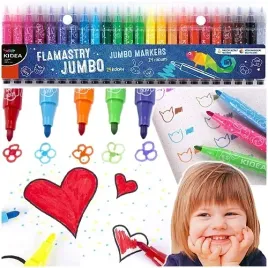 flamastry-jumbo-pisaki-mazaki-24-intensywne-kolory-kidea-ergonomiczne