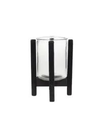 westwing-swiecznik-nazario-czarny-17x17x21cm