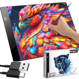 deska-kreslarska-podswietlana-tablica-deska-kreslarska-led-a4-format-a4