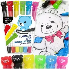 flamastry-mazaki-pisaki-markery-szkolne-misie-6-intensywnych-kolorow-kidea