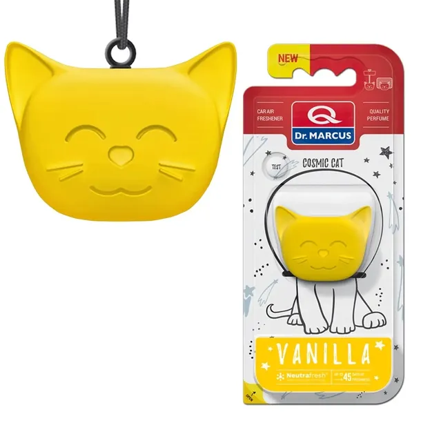 dr-marcus-cosmic-cat-zapach-samochodowy-vanilla-waga-z-opakowaniem-0-1-kg
