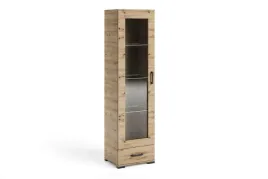 witryna-fidon-7-przeszklona-dab-artisan-1-drzwi-1-szuflada