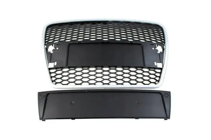 grill-audi-a6-c6-rs-style-silver-black-numer-katalogowy-producenta-pp-gr-041-stan-nowy