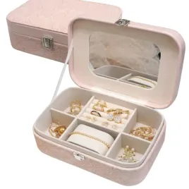 szkatulka-na-bizuterie-etui-organizer-pudelko-rozowa-koronka-pd157r