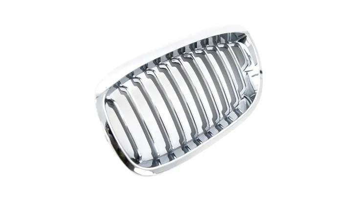 grill-bmw-3-e46-facelift-pojedyncze-zeberka-chrome-stan-nowy