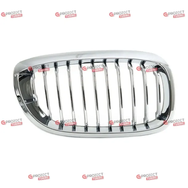 grill-bmw-3-e46-facelift-pojedyncze-zeberka-chrome-stan-nowy