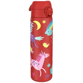 bidon-sportowy-ion8-single-wall-i8ss600prunic-unicorns-red-600-ml