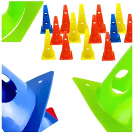 outlet-16x-pacholki-treningowe-z-otworami-32cm-stozek-mala-wada-pelni-fukc