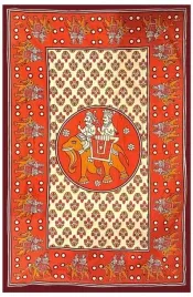 gobelin-narzuta-przescieradlo-w-slonie-bordowo-musztardowe-150x220-bawelna