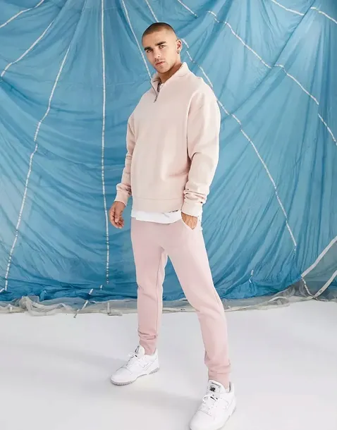 meska-bluza-z-kapturem-bezowa-gladka-basic-l-var-marka-inna