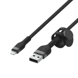 belkin-usb-a-to-ltg-braided-silicone-3m-black