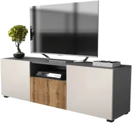 szafka-rtv-pod-telewizor-150-bialy-czarny-szary-kaszmir-dab-wotan