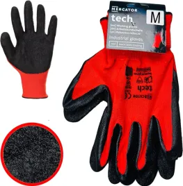 rekawice-robocze-mercator-tech-red-black-latex-m-1-para