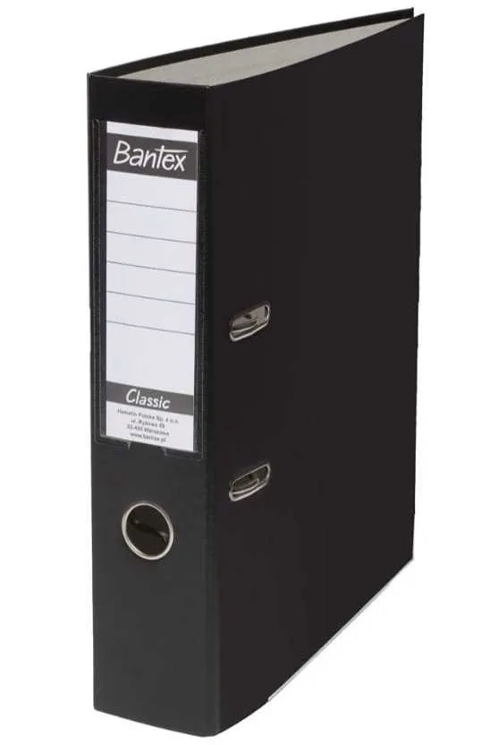 segregator-classic-a4-75-mm-czarny-bantex-stan-nowy