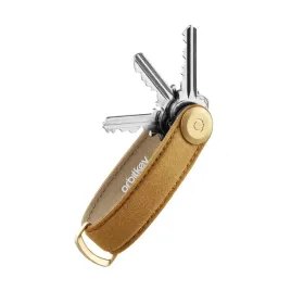 orbitkey-organizer-do-kluczy-waxed-canvas-golden-sand-piaskowy