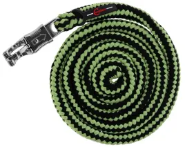 uwiaz-dla-konia-hippo-bezpieczny-karabinczyk-antracyt-jasnozielony-200-c