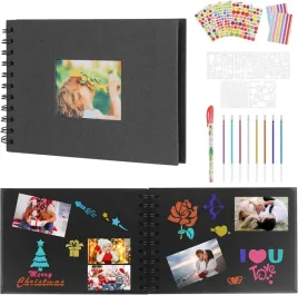 album-fotograficzny-do-samodzielnego-ozdabiania-naklejki-pisaki-zestaw-diy