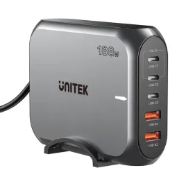 unitek-szybka-ladowarka-sieciowa-2xusb-a-3xusb-c-gan-188w