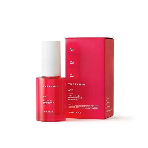 THERAMID Azid SERUM Do Twarzy Rozjaśniające Terapia z Kwas Azelainowy 30 ml