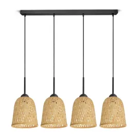 lampa-sufitowa-wiszaca-bambusowa-pleciona-boho-naturalna-582-bz4-led-czarna