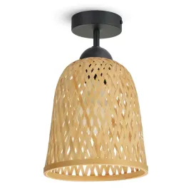lampa-sufitowa-plafon-bambusowa-pleciona-boho-naturalna-582-pr1-led-czarna