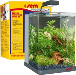 sera-biotop-nano-led-cube-16-l-zestaw-akwarium-z-oswietleniem-led