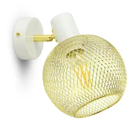 lampa-scienna-kinkiet-gold-globe-biala-488-k1-e27-ruchoma-zlota