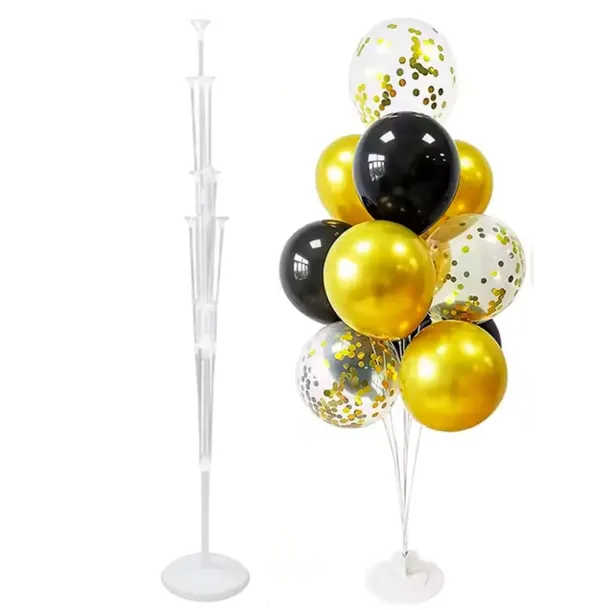 STOJAK NA BALONY STELAŻ DO BALONÓW WESELE ŚLUB URODZINY DEKORACJA XXL 130CM