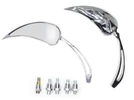 lusterka-motocyklowe-chromowane-oxf-220-harley-chopper-m10-m8-komplet