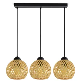lampa-sufitowa-wiszaca-bambusowa-pleciona-boho-naturalna-584-bz3-led-czarna