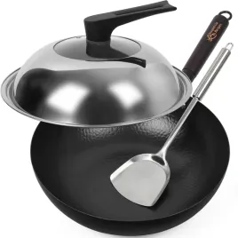 wok-ze-stali-weglowej-134-cala-do-kuchenek-indukcyjnych-i-gazowych-zestaw
