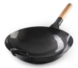 wok-craft-wok-black13-33-cm-sezonowany-recznie-mlotkowany-wok-ze-stali-we