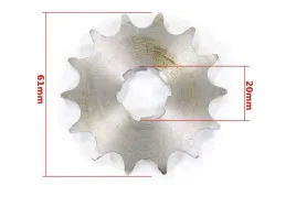 zebatka-przod-stalowa-14z-wsk-125-motocyklowa-polska-produkcja