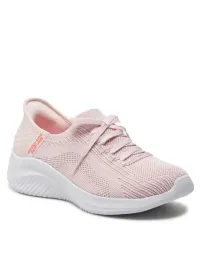 buty-sportowe-damskie-skechers-slip-ins-ultra-flex-3-0-lekkie-rozowe-40-eu