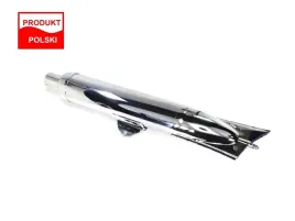 tlumik-motocyklowy-rozbieralny-wfm-rybka-chromowany-klasyczny-design