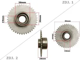 zebatka-rozrusznika-41z-do-atv-110-wytrzymale-czesci-mechaniczne