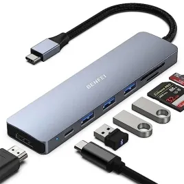 benfei-hub-usb-c-5-w-1-z-hdmi-4k-2-portami-usb-czytnikiem-kart-sd-tf-kompat
