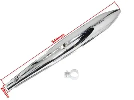 tlumik-chromowany-do-motorynki-duells-z-opaska-montazowa