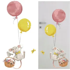 naklejka-scienna-myszka-balony-dla-dzieci-24x70-cm-dekoracja