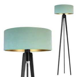 lampa-stojaca-podlogowa-drewniana-welur-mietowa-ze-zlotem-led-e27-do-salonu