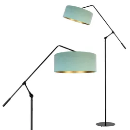 lampa-stojaca-podlogowa-regulowana-led-e27-mietowa-welurowa-abazur-modna