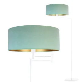lampa-stojaca-podlogowa-regulowana-mietowa-led-e27-z-abazurem-welurowa