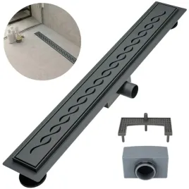 odplyw-liniowy-90-cm-podlogowy-czarny-pod-prysznic-odwodnienie-niski-fala
